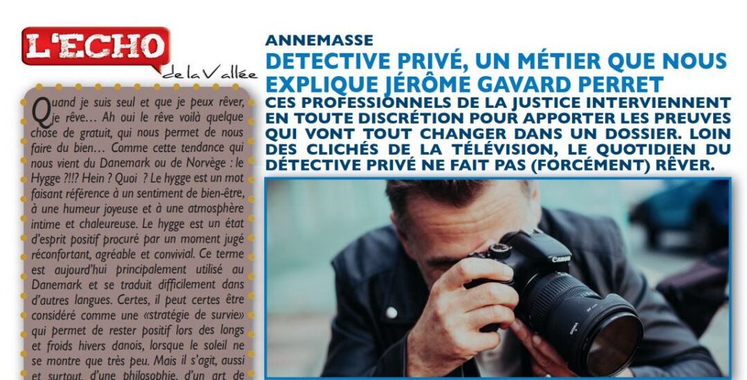 Nous avons rencontré un détective privé